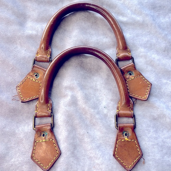 Louis Vuitton Handbags - Louis Vuitton Vanchetta Leather Keepall Speedy Strap Replacement Set t3